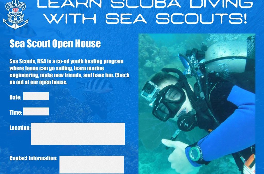 Sea Scout SCUBA Marketing Flyer