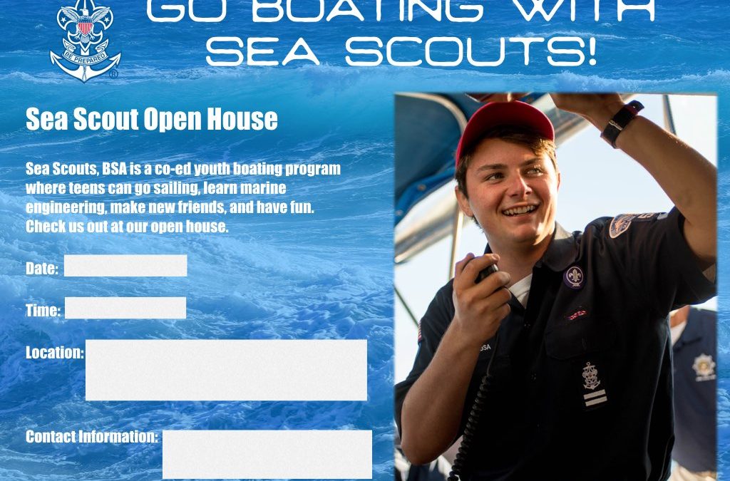 Sea Scout Go Boating Marketing Flyer 1