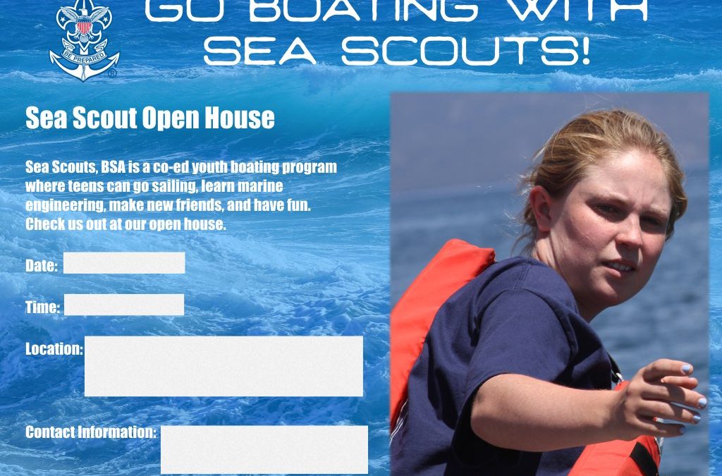 Sea Scout Go Boating Marketing Flyer 2