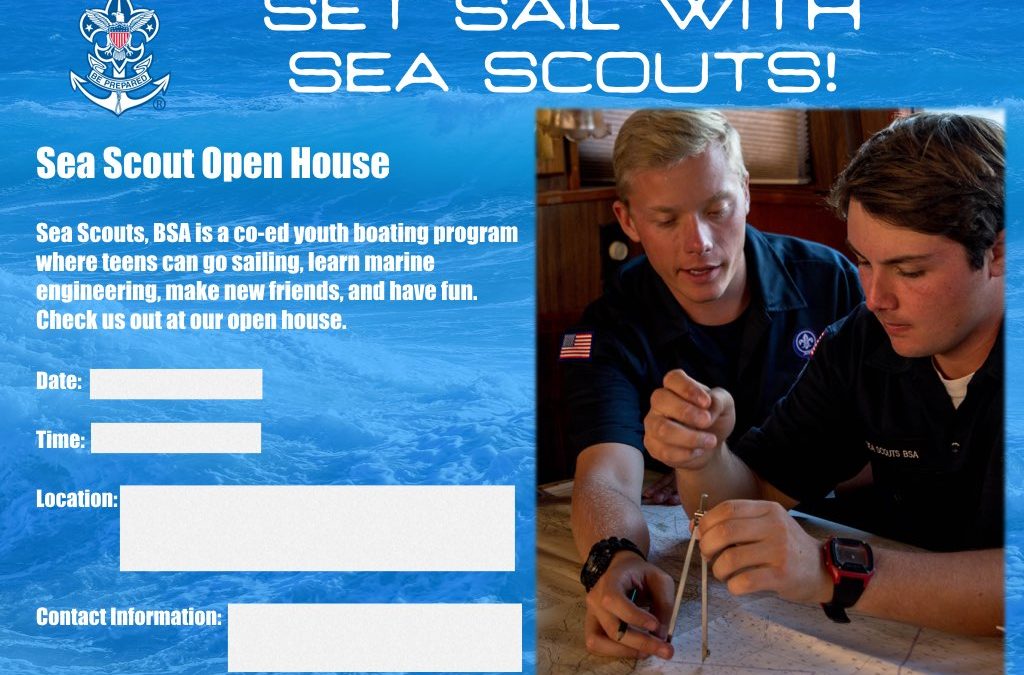 Sea Scout Navigation Marketing Flyer